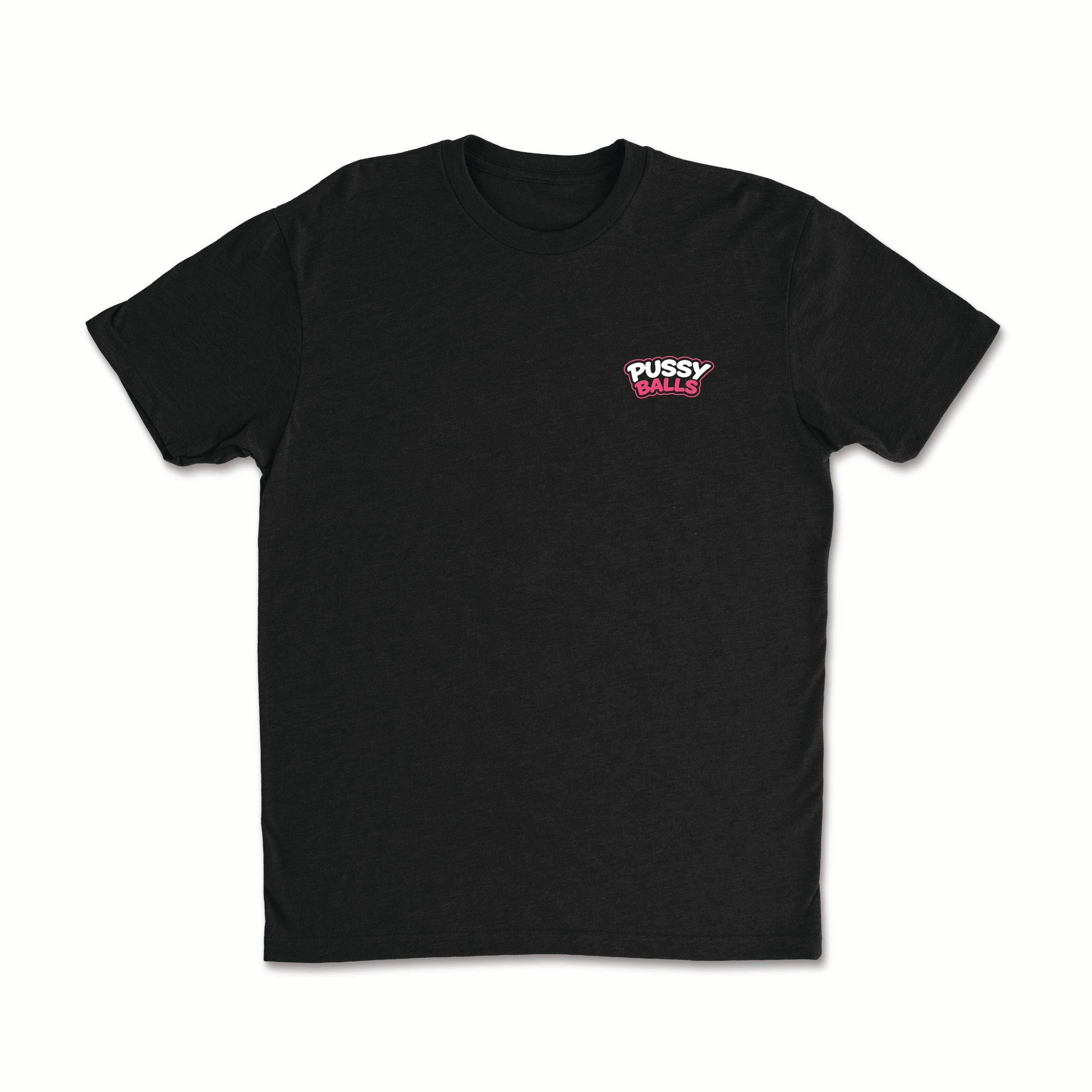 Cheeky Tee - Black/Pink