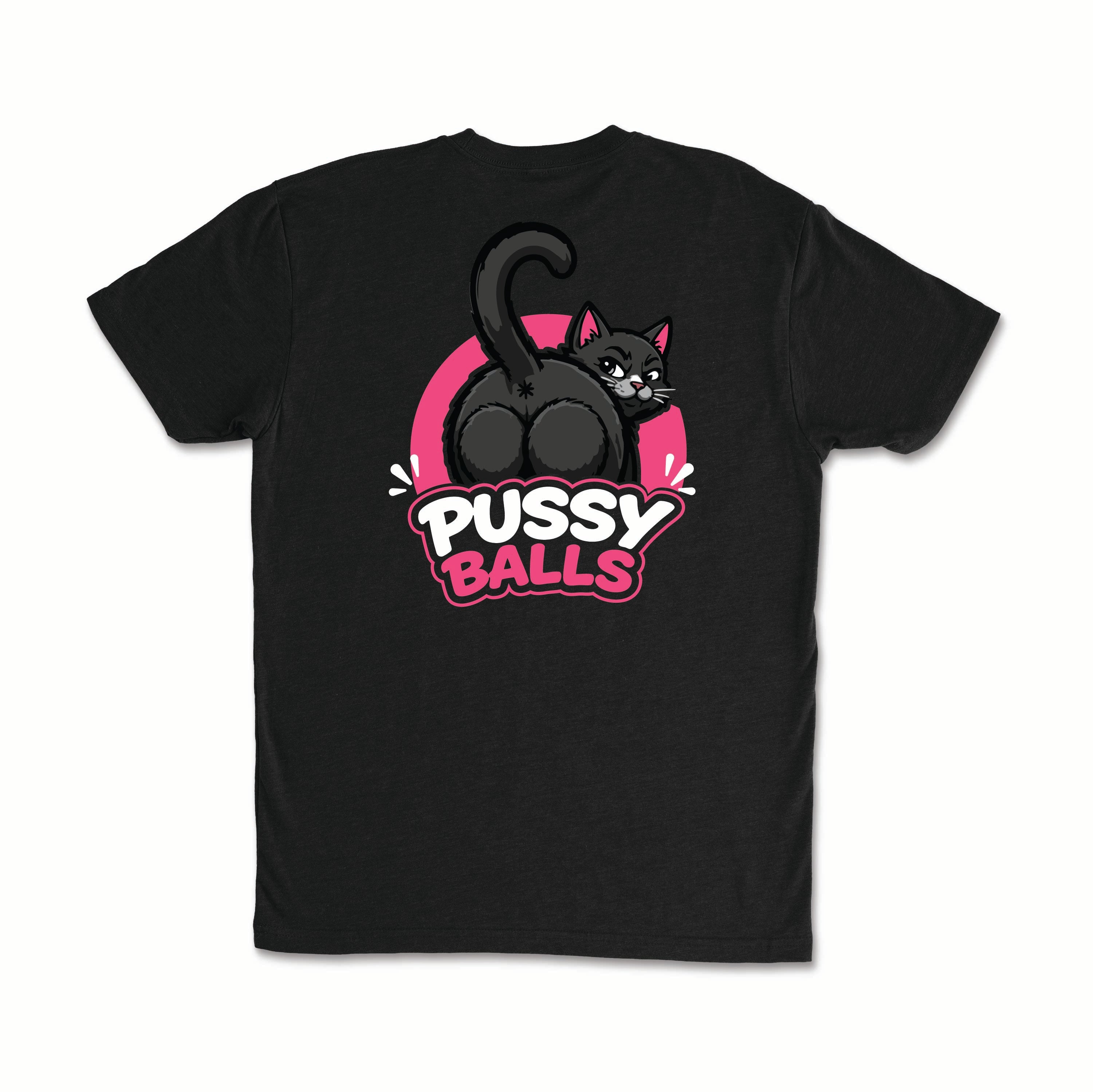 Cheeky Tee - Black/Pink