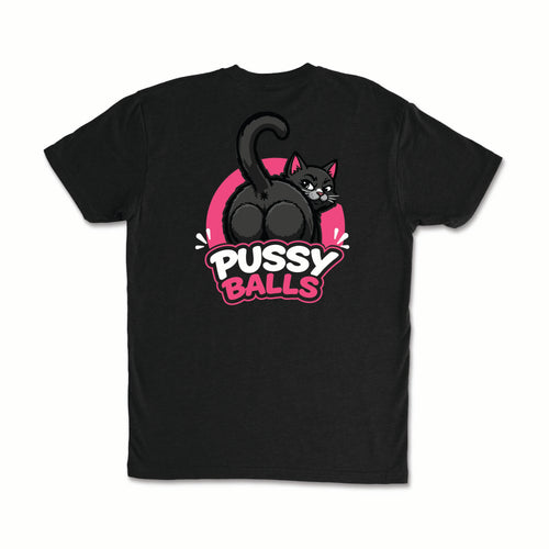 Cheeky Tee - Black/Pink